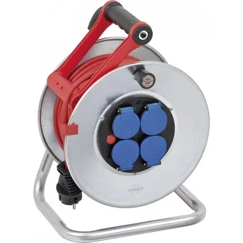 Prodlužovací kabel Brennenstuhl 1199854 kabelový buben 25.00 m modrá česká zástrčka/zásuvka