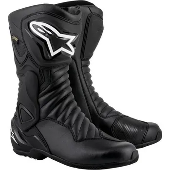 Moto obuv Boty S-MX 6 GORE-TEX, ALPINESTARS (černá) (Velikost: 40)