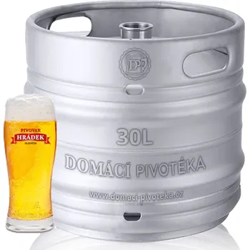 Pivo HRÁDEK Slavičín Karpat 11° - 30l sud piva