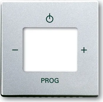 Elektrická zásuvka ABB 8200-0-0052 Future® linear Kryt zesilovače s tunerem FM, hliníková stříbrná