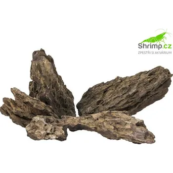 Dekorace do akvária Dragon Stone Dark 3 kg