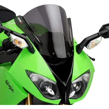 Plexi Puig pro Kawasaki ZX-6R 09-15 tmavě kouřové