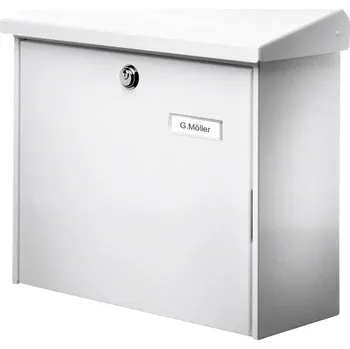 Poštovní schránka Burg Wächter 4120 COMFORT 913 W poštovní schránka ocelový plech bílá na klíč