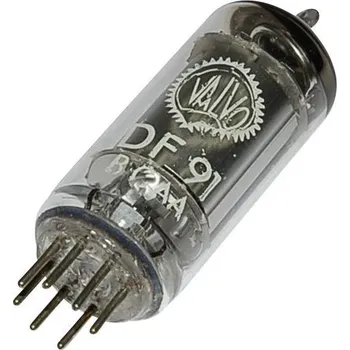 Elektronka BTB Vertrieb DF 91 = 1 T 4 elektronka pentoda 45 V 1.7 mA Pólů: 7 Typ patice: miniaturní Množství 1 ks