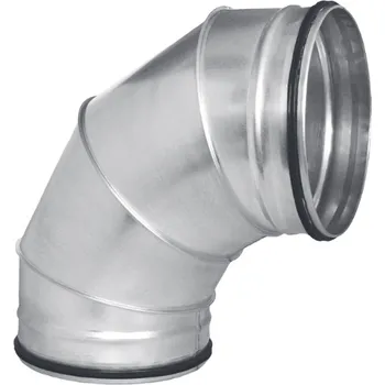 Ventishop OBL 90° 250 SAFE kovové koleno kulaté s těsněním