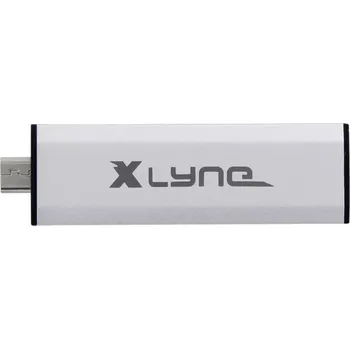 Tablet Xlyne OTG USB paměť pro smartphony/tablety stříbrná 32 GB USB 3.2 (Gen 1x1) , microUSB 2.0