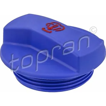 Palivová nádrž Uzavírací víčko, nádoba chladiva TOPRAN 107 532