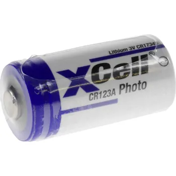 Článková baterie XCell photo123 fotobaterie CR-123A lithiová 1550 mAh 3 V 1 ks