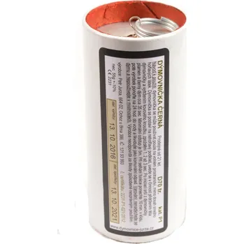 Zábavní pyrotechnika Dýmovnice Jurza Dýmovnička D130 černý dým 11,5 x 5 cm 