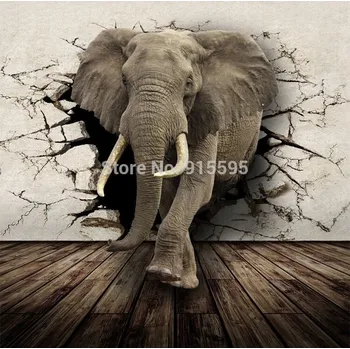 Fototapeta Solution Media 3D tapeta - Slon MU18 3 - 3D Relief - Vliesová tapeta - 320g/m2
