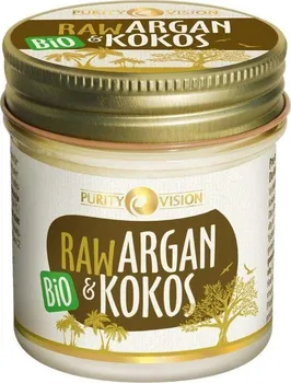 Rostlinný olej Purity Vision Raw Bio Směs kokosového a arganového oleje 120 ml