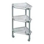 Plast Team Regál pojízdný 3 plast bílý