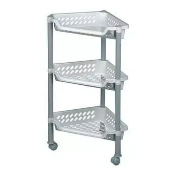 regál Plast Team Regál pojízdný 3 plast bílý