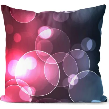 Dekorativní polštářek Polštář Bubliny 40x40 cm (Velikost: 40 x 40 cm)