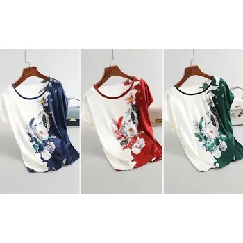 Dámská halenka Halenka Silva červená XL/2XL