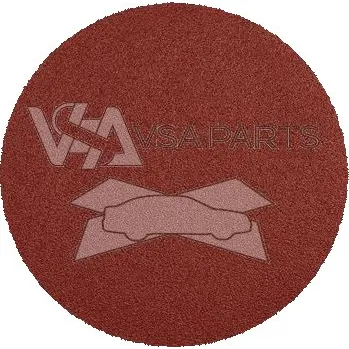 Brusný papír YATO Brusný papír 125 mm P36 (5 ks), zrnitost 36, podklad C