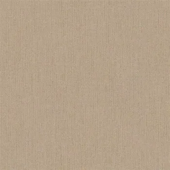 Tapeta Vliesové tapety textilní struktura, hnědé se zlatou nití 32709