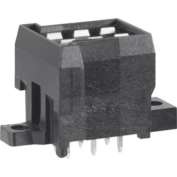 Elektrický konektor TE Connectivity konektor do DPS J-P-T Počet pólů 10 Rastr (rozteč): 5.60 mm 963357-4 1 ks