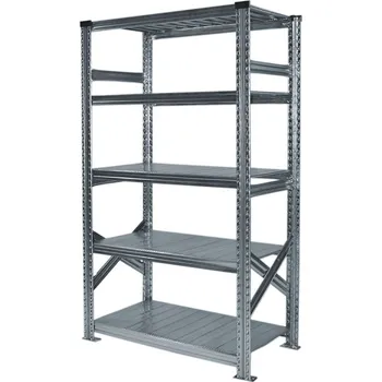 Dílenský regál Wexta Kovový policový regál, 1576x1050x800 mm, 5 polic, základní