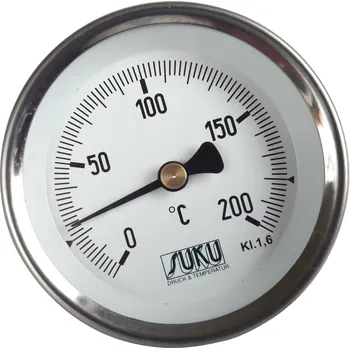 Ventil Teploměr SUKU D 63, L 45, 0-200°C + jímka, 1/2 (C31.000008)