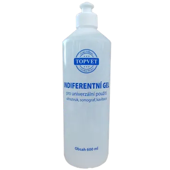 Vodivý gel Topvet Indiferentní gel 600 ml