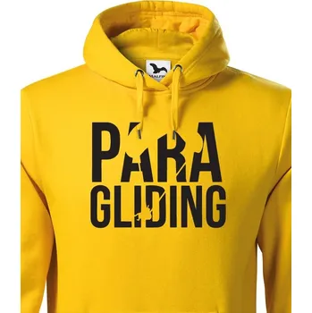 Pánská mikina Pánská mikina - Paragliding, Barva Žlutá Bezvatriko.cz 108268