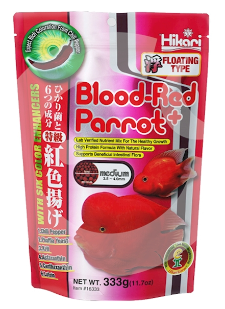 Parrot Plus Hikari Blood-Red Parrot Plus Medium 333 g od 338 Kč - Zbozi.cz