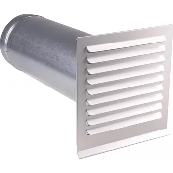 Průmyslový ventilátor Wallair N37887 energeticky úsporný nástěnný ventilátor vhodný pro trubice s Ø: 15 cm