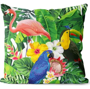 Dekorativní polštářek Polštář Tropical (Velikost: 40 x 40 cm)
