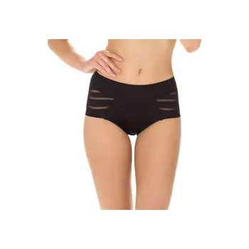 Stahovací kalhotky Dámské stahovací kalhotky DIM DIAMS CONTROL MIDI - DIM - černá XXL