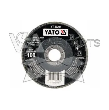 Pilový kotouč YATO Kotouč lamelový brusný P100, vypouklý, zrnitost 100