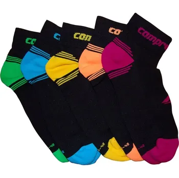 Pánské ponožky CSX-BIKE BLACK funkční ponožky COMPRESSOX 35-38 magenta