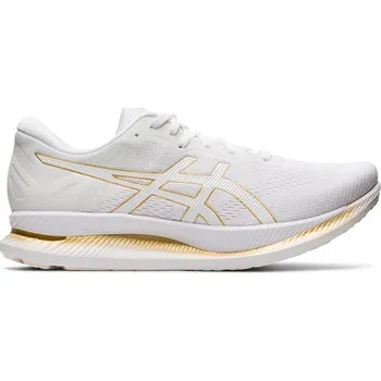 Pánská sportovní obuv Běžecké boty Asics GlideRide 1011A817 Velikost: EU 44 white/pure gold