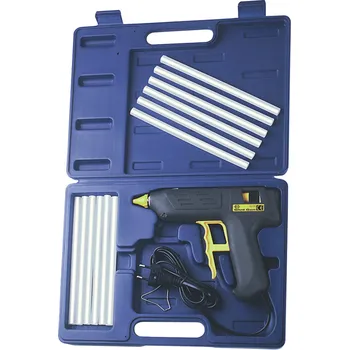 C.K T6216 tavná lepicí pistole, vč. příslušenství, kufřík, Ø 11 mm, 80 W, 1 ks, T6216