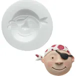 Forma silikonová 3D (pirát) 2,2x2,2cm