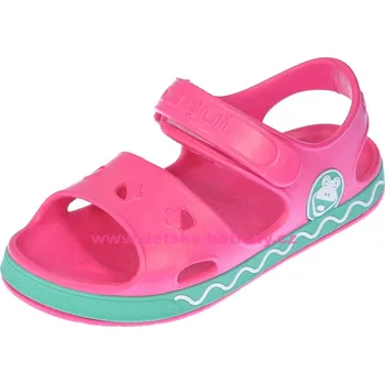 Chlapecké pantofle Coqui Fobee 8852 lt.fuchsia/mint 30