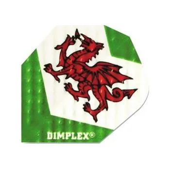 Příslušenství pro šipky Harrows Letky DIMPLEX standard green/red