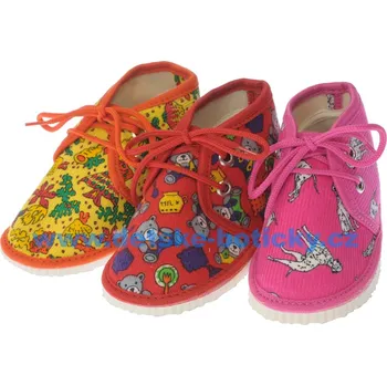 Dívčí obuv Papučky dívčí kotníkové uzavřené šněrovací 38,5 (25,5)