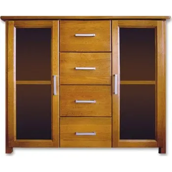 Komoda Komoda Vega 08, KB Výběr moření: Bezbarvý Lak, Druh dřeva: Borovicový masiv