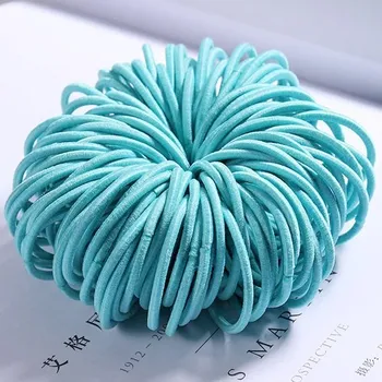 Dětské gumičky do vlasů Tyrkysová