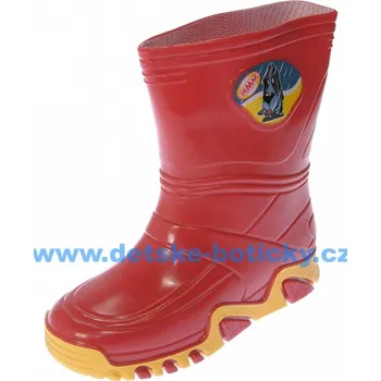 Chlapecké holínky Demar Stormic červený 33