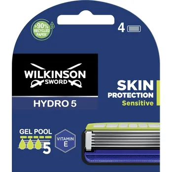 Wilkinson Sword Hydro 5 Skin Protection Sensitive náhradní hlavice 4 ks