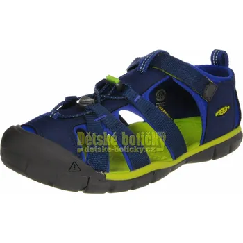 Chlapecká obuv Keen Seacamp II CNX blue depths/chartreuse 1022978 1022993 38