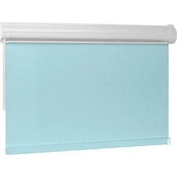 Roleta ROLETY 24 - Látková roleta do oken v liště PEARL - světle modrá