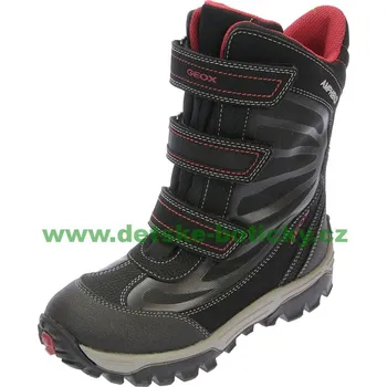Dámské tenisky Geox J44B5A 0FUCE C0048 black/red 33