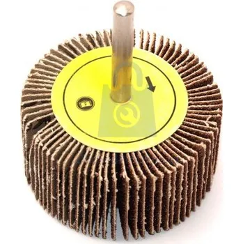 Řezný kotouč Kotouč lístkový se stopkou, Normal korund 60x30-6 mm / zrno 40, balení 1 ks