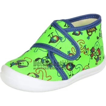 Chlapecké bačkory Fare 4012409 zelená 21