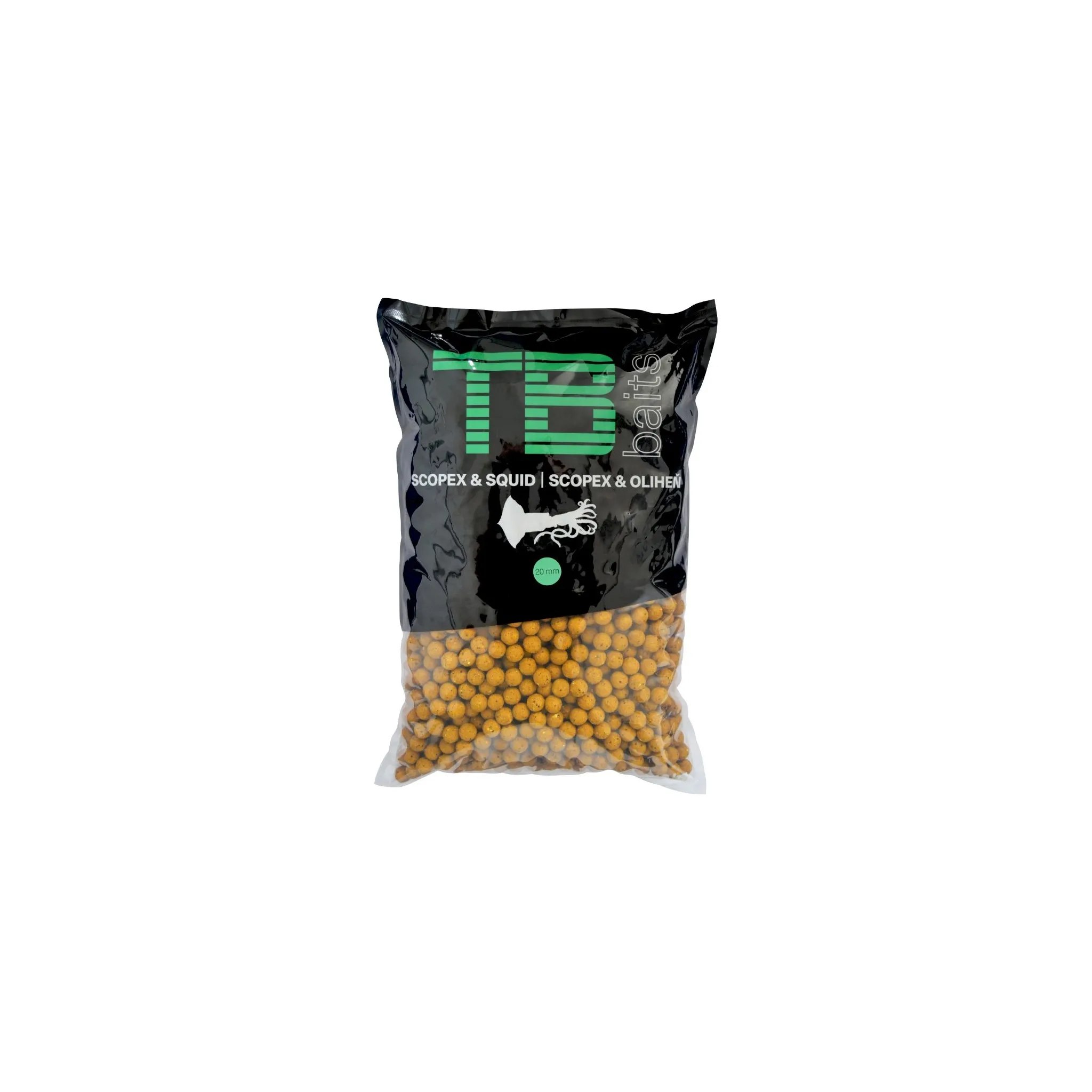 Fotografie 1 - Boilies TB Baits Boilie 20 mm/10 kg Scopex Squid