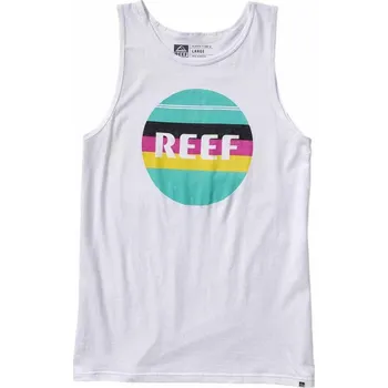Pánské oblečení reef Pánské tílko peeler 2 tank white