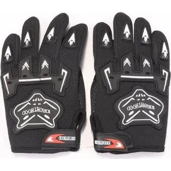 Moto rukavice Dětské moto rukavice černé barvy Knighthood